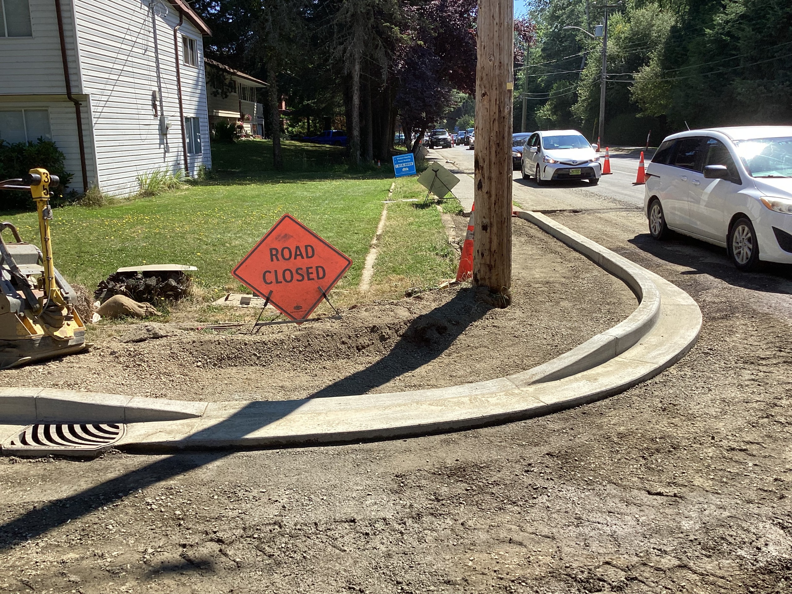 Comox Avenue and Stewart Street Intersection Closed July 11 & 12 For ...