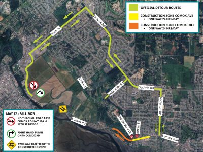 detour map